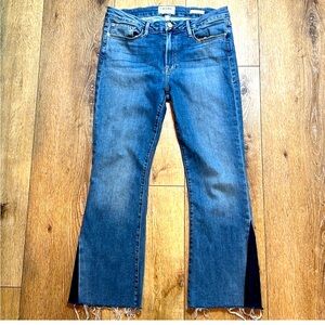 Frame Le mini cropped boot